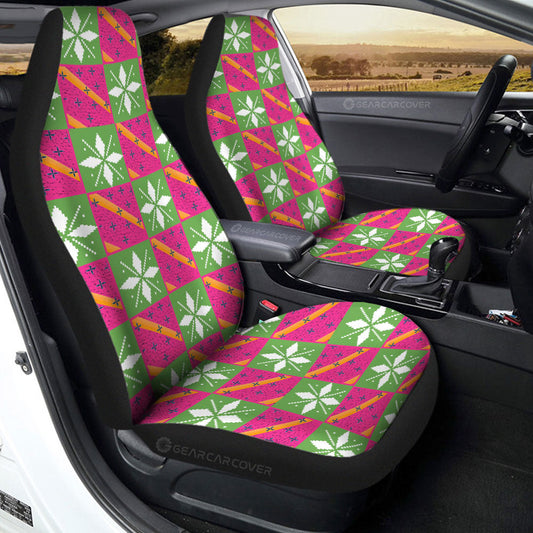 Daki Car Seat Covers Custom Anime Car Accessories - Gearcarcover - 2