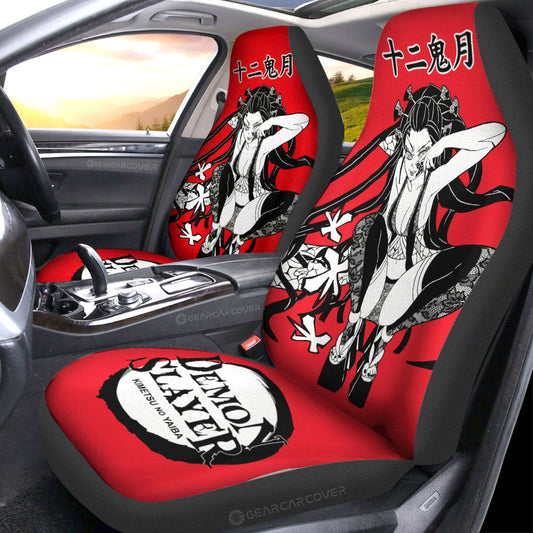 Daki Car Seat Covers Custom Car Accessories Manga Style For Fans - Gearcarcover - 2