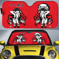 Daki Car Sunshade Custom Car Accessories Manga Style For Fans - Gearcarcover - 1