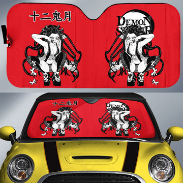 Daki Car Sunshade Custom Car Accessories Manga Style For Fans - Gearcarcover - 1