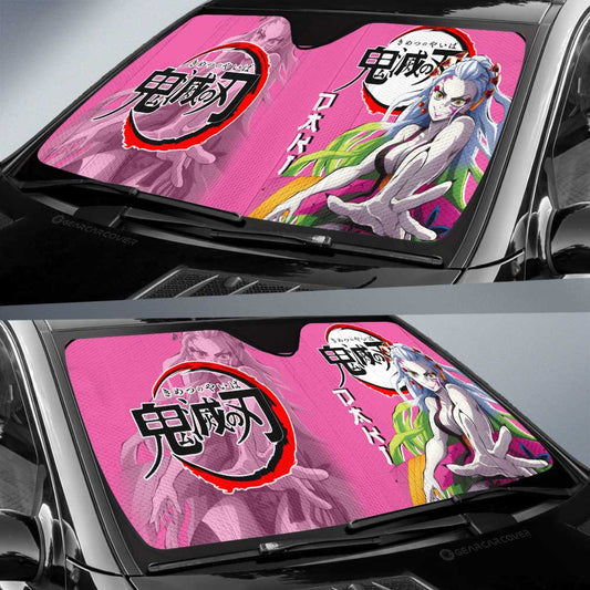 Daki Car Sunshade Custom Demon Slayer Anime Car Accessories - Gearcarcover - 2