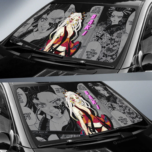 Daki Car Sunshade Custom Mix Mangas - Gearcarcover - 2