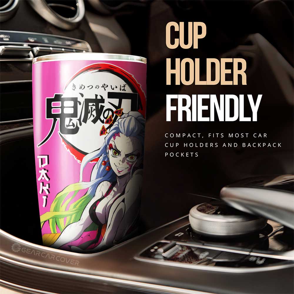 Daki Tumbler Cup Custom Demon Slayer Anime Car Accessories - Gearcarcover - 3