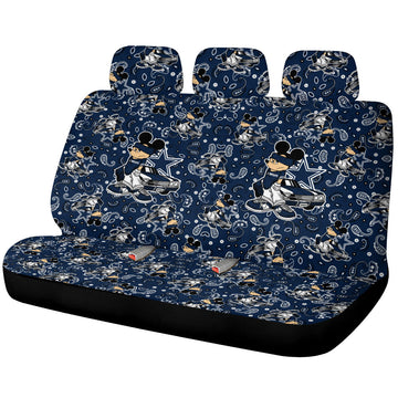 Dallas Cowboys Car Back Seat Covers Cartoon Theme Collection - Gearcarcover - 1