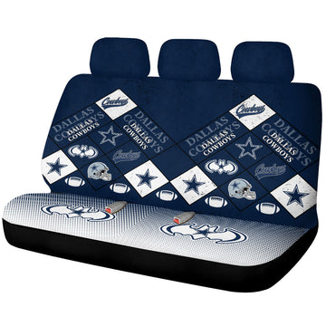 Dallas Cowboys Car Back Seat Covers Sporty Team Collection - Gearcarcover - 1