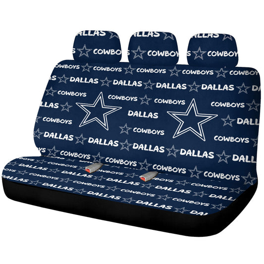 Dallas Cowboys Car Back Seat Covers Sporty Team Collection - Gearcarcover - 1
