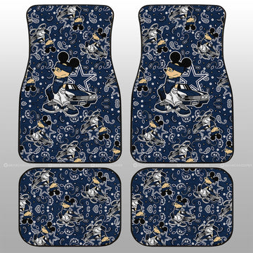 Dallas Cowboys Car Floor Mats Cartoon Theme Collection - Gearcarcover - 1