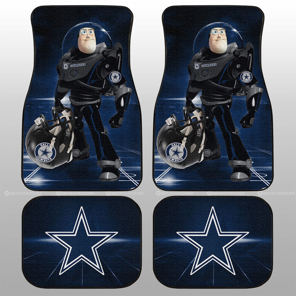 Dallas Cowboys Car Floor Mats Custom Car Accessories For Fan - Gearcarcover - 1