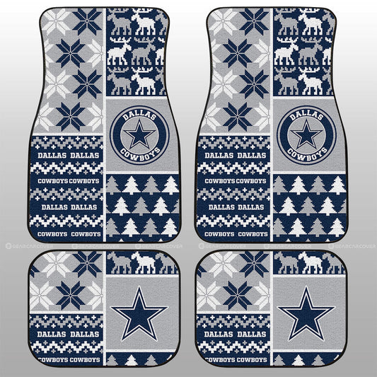 Dallas Cowboys Car Floor Mats Custom Ugly Style Car Accessories - Gearcarcover - 1