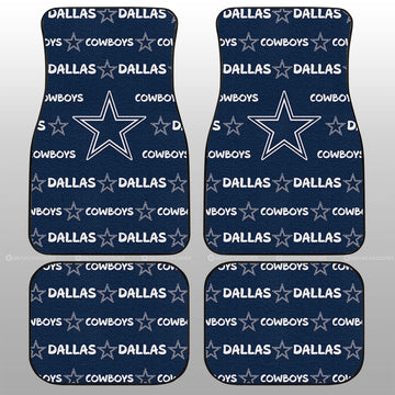 Dallas Cowboys Car Floor Mats Sporty Team Collection - Gearcarcover - 1