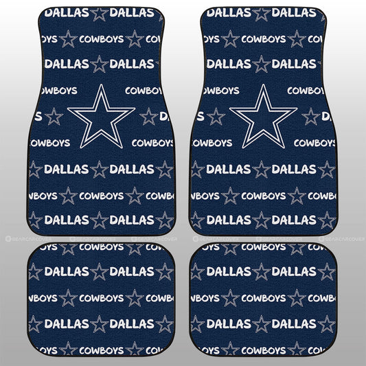 Dallas Cowboys Car Floor Mats Sporty Team Collection - Gearcarcover - 1