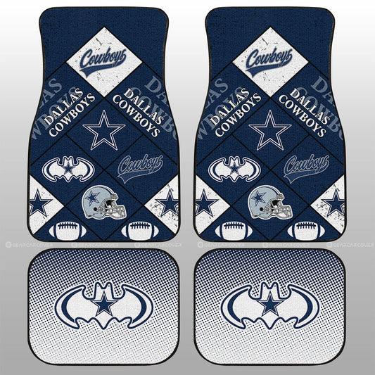 Dallas Cowboys Car Floor Mats Sporty Team Collection - Gearcarcover - 1