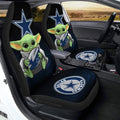 Dallas Cowboys Car Seat Covers Baby Yoda Car Accessories For Fan - Gearcarcover - 2