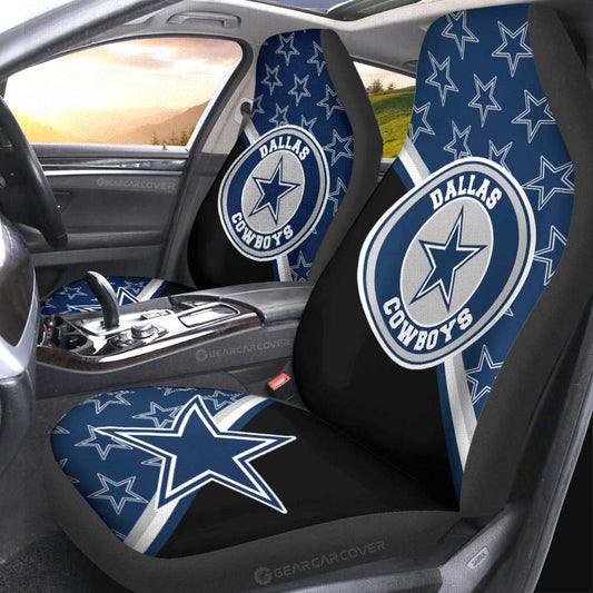 Dallas Cowboys Car Seat Covers Custom Car Accessories For Fans - Gearcarcover - 2