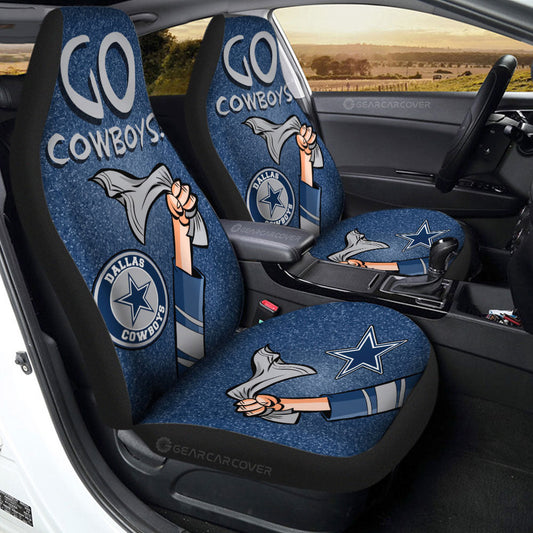 Dallas Cowboys Car Seat Covers Custom Car Accessories - Gearcarcover - 2
