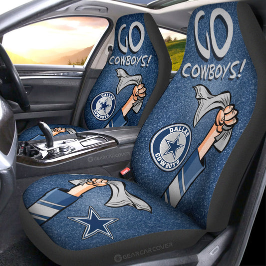 Dallas Cowboys Car Seat Covers Custom Car Accessories - Gearcarcover - 1