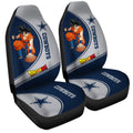 Dallas Cowboys Car Seat Covers Goku Car Accessories For Fans - Gearcarcover - 3