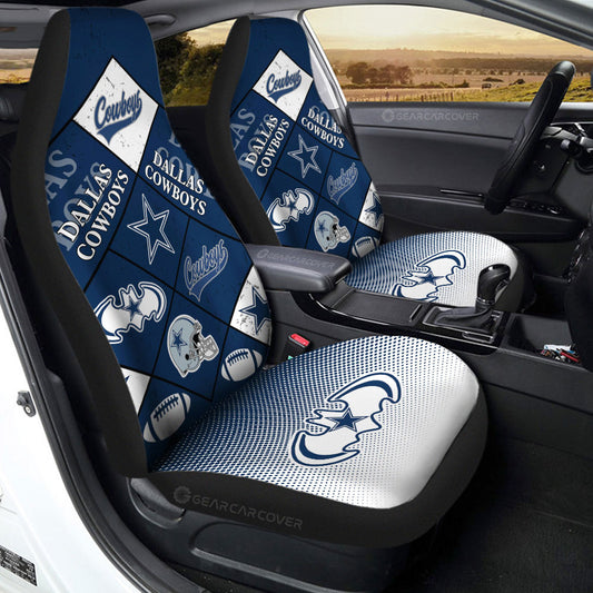 Dallas Cowboys Car Seat Covers Sporty Team Collection - Gearcarcover - 2