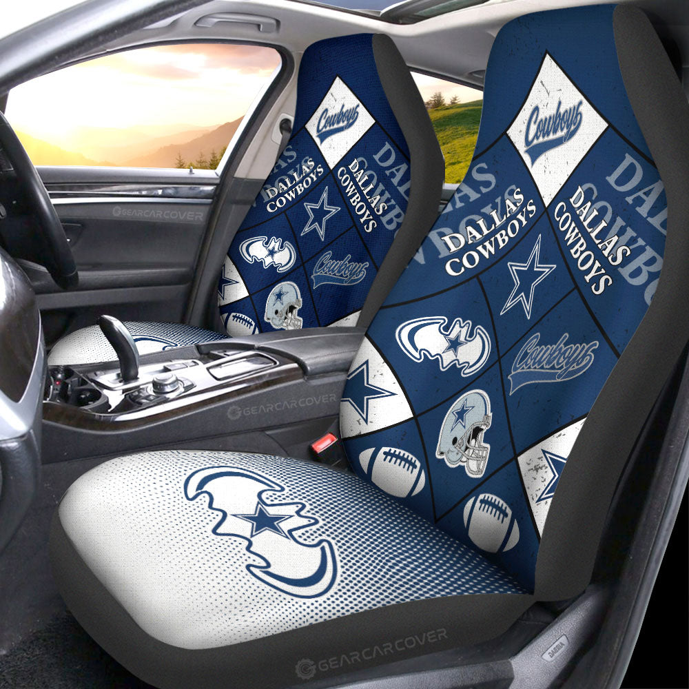Dallas Cowboys Car Seat Covers Sporty Team Collection - Gearcarcover - 1