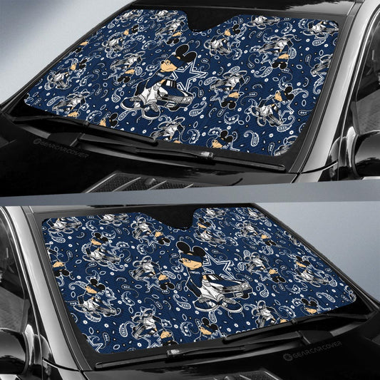 Dallas Cowboys Car Sunshade Cartoon Theme Collection - Gearcarcover - 2