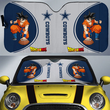 Dallas Cowboys Car Sunshade Custom Car Accessories For Fans - Gearcarcover - 1