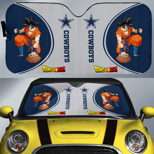 Dallas Cowboys Car Sunshade Custom Car Accessories For Fans - Gearcarcover - 1