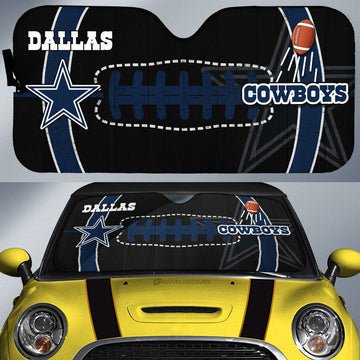 Dallas Cowboys Car Sunshade Custom Car Accessories - Gearcarcover - 1