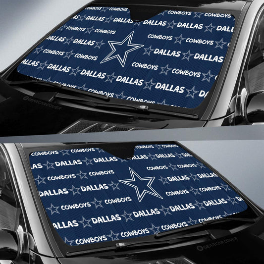Dallas Cowboys Car Sunshade Sporty Team Collection - Gearcarcover - 2