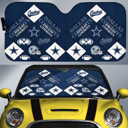 Dallas Cowboys Car Sunshade Sporty Team Collection - Gearcarcover - 1