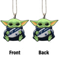 Dallas Cowboys Ornament Baby Yoda Car Accessories - Gearcarcover - 4