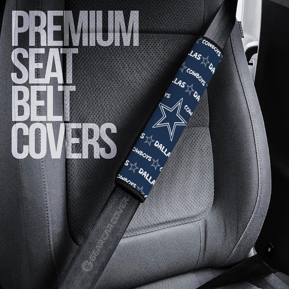Dallas Cowboys Seat Belt Covers Sporty Team Collection - Gearcarcover - 3