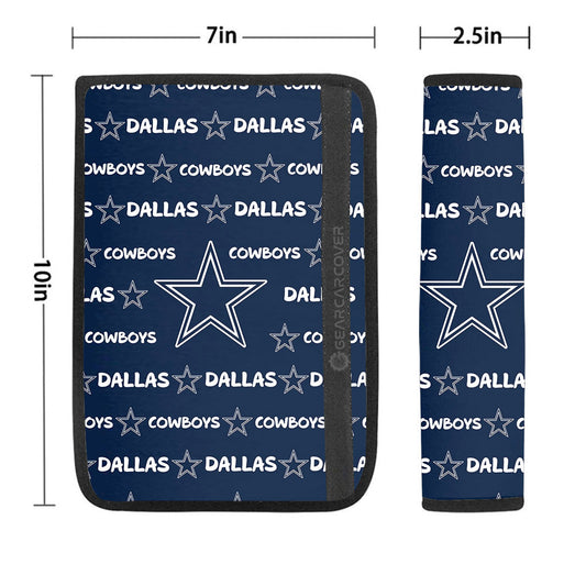 Dallas Cowboys Seat Belt Covers Sporty Team Collection - Gearcarcover - 1