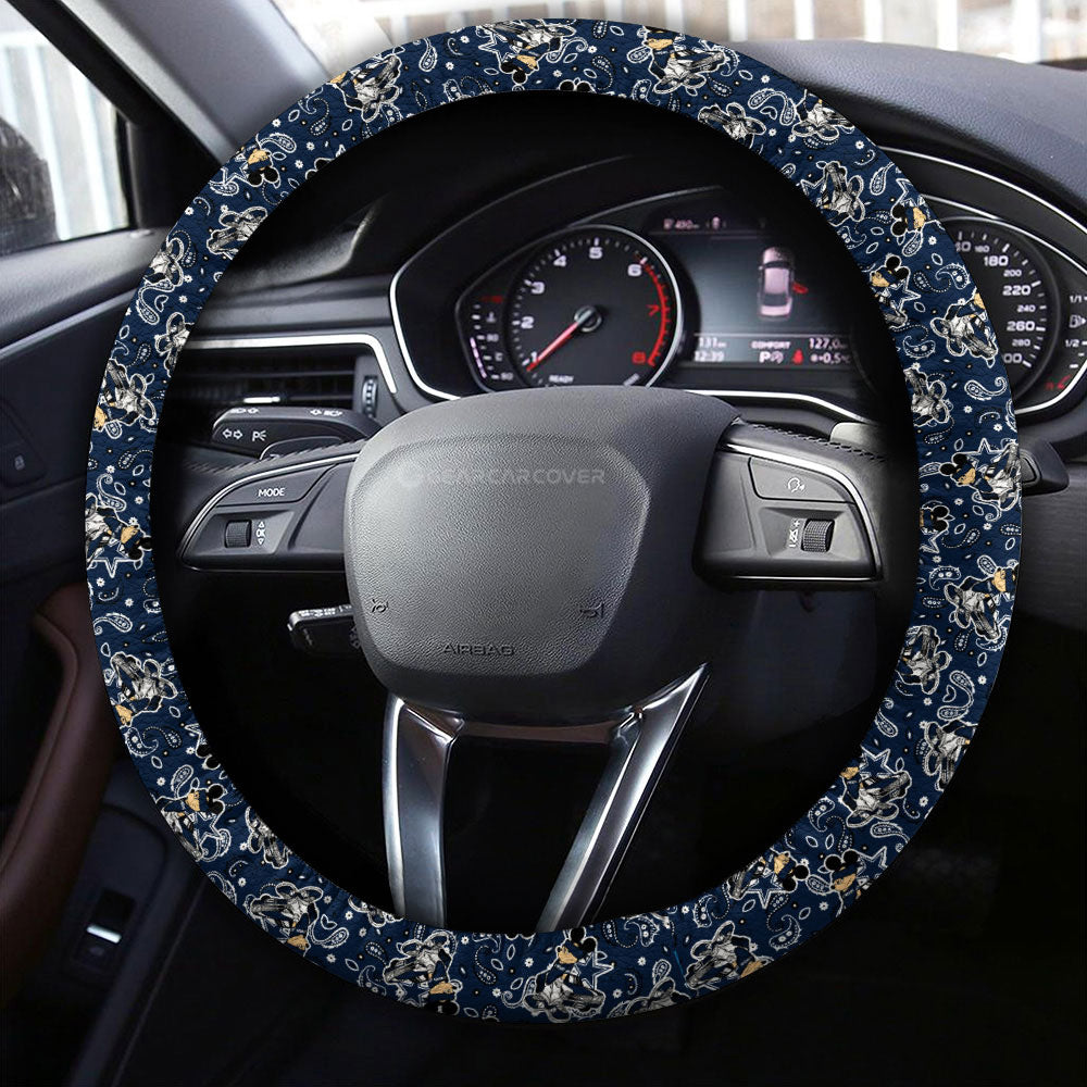 Dallas Cowboys Steering Wheel Cover Cartoon Theme Collection - Gearcarcover - 4