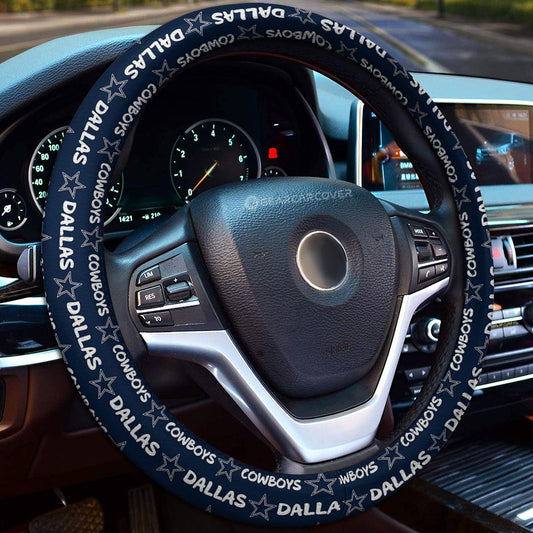 Dallas Cowboys Steering Wheel Cover Sporty Team Collection - Gearcarcover - 1