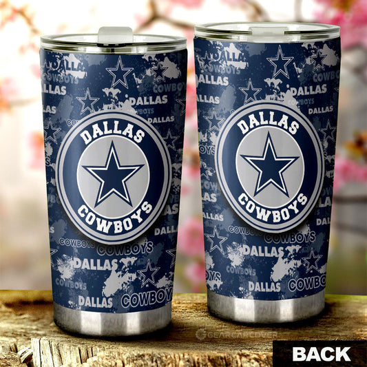 Dallas Cowboys Tumbler Cup Custom Car Accessories - Gearcarcover - 2