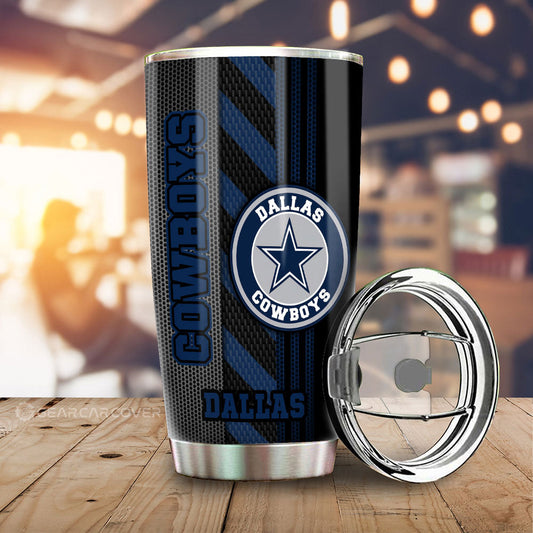 Dallas Cowboys Tumbler Cup Custom Car Accessories - Gearcarcover - 2