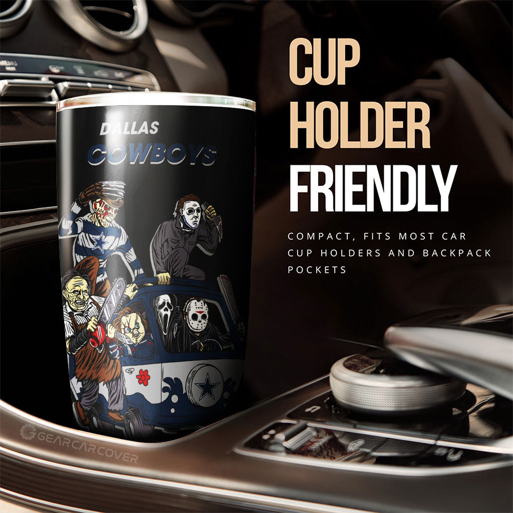 Dallas Cowboys Tumbler Cup Custom Car Accessories - Gearcarcover - 3