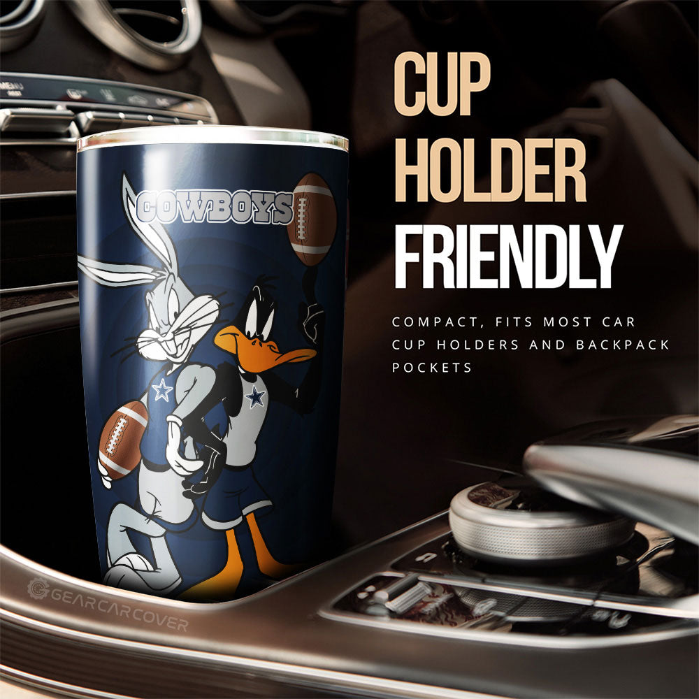 Dallas Cowboys Tumbler Cup Custom Car Accessories - Gearcarcover - 3