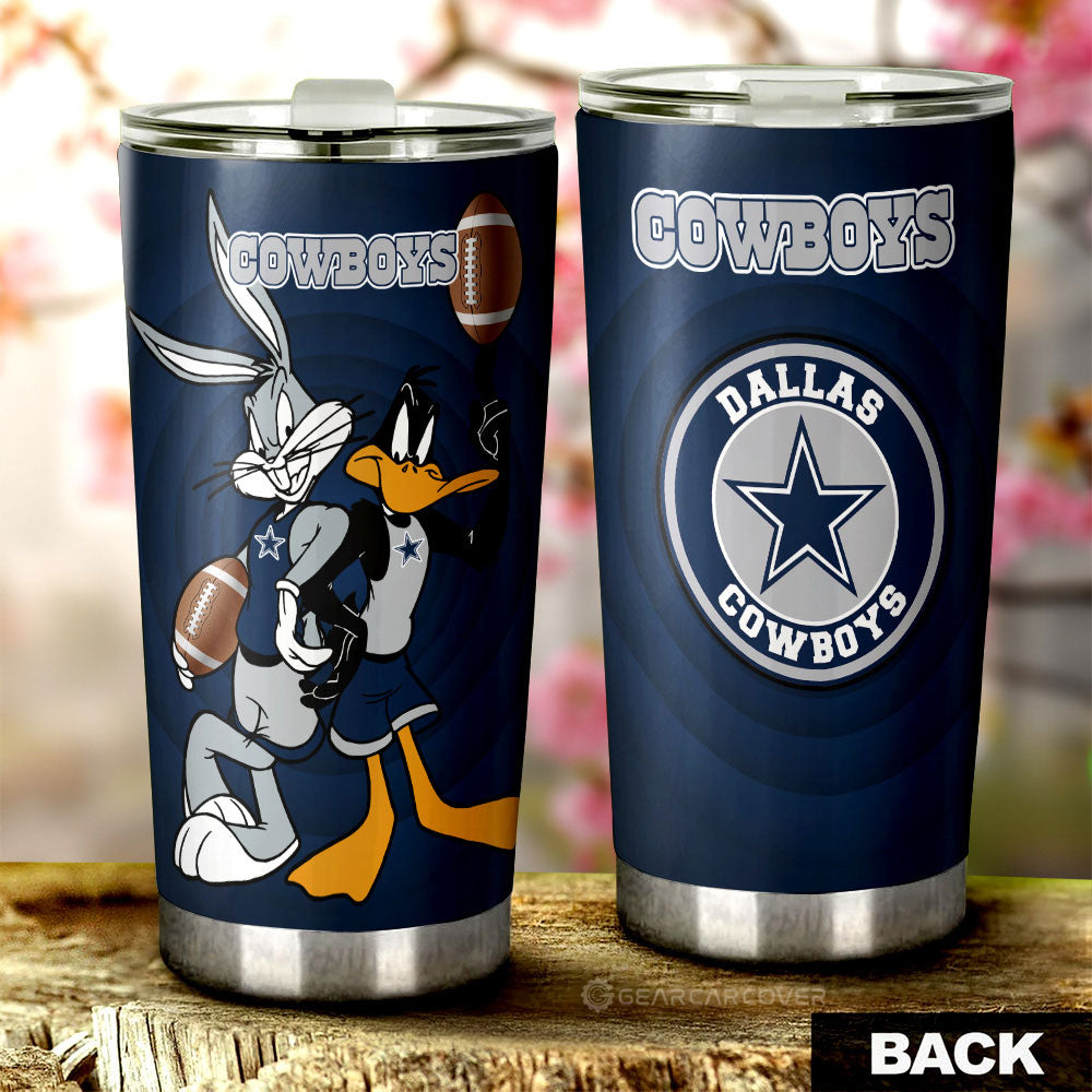 Dallas Cowboys Tumbler Cup Custom Car Accessories - Gearcarcover - 1