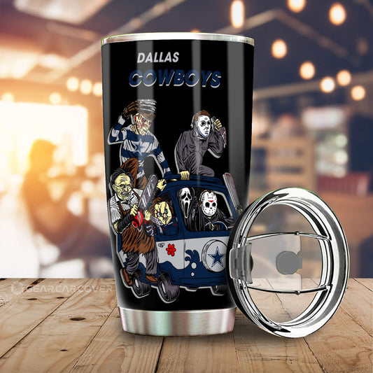 Dallas Cowboys Tumbler Cup Custom Car Accessories - Gearcarcover - 1