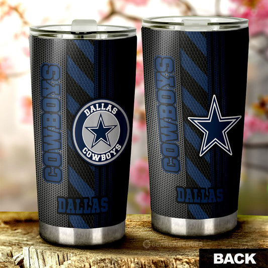 Dallas Cowboys Tumbler Cup Custom Car Accessories - Gearcarcover - 1