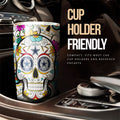 Dallas Cowboys Tumbler Cup Custom Sugar Skull Car Accessories - Gearcarcover - 3