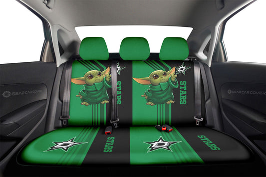 Dallas Stars Car Back Seat Covers Custom Car Accessories - Gearcarcover - 2