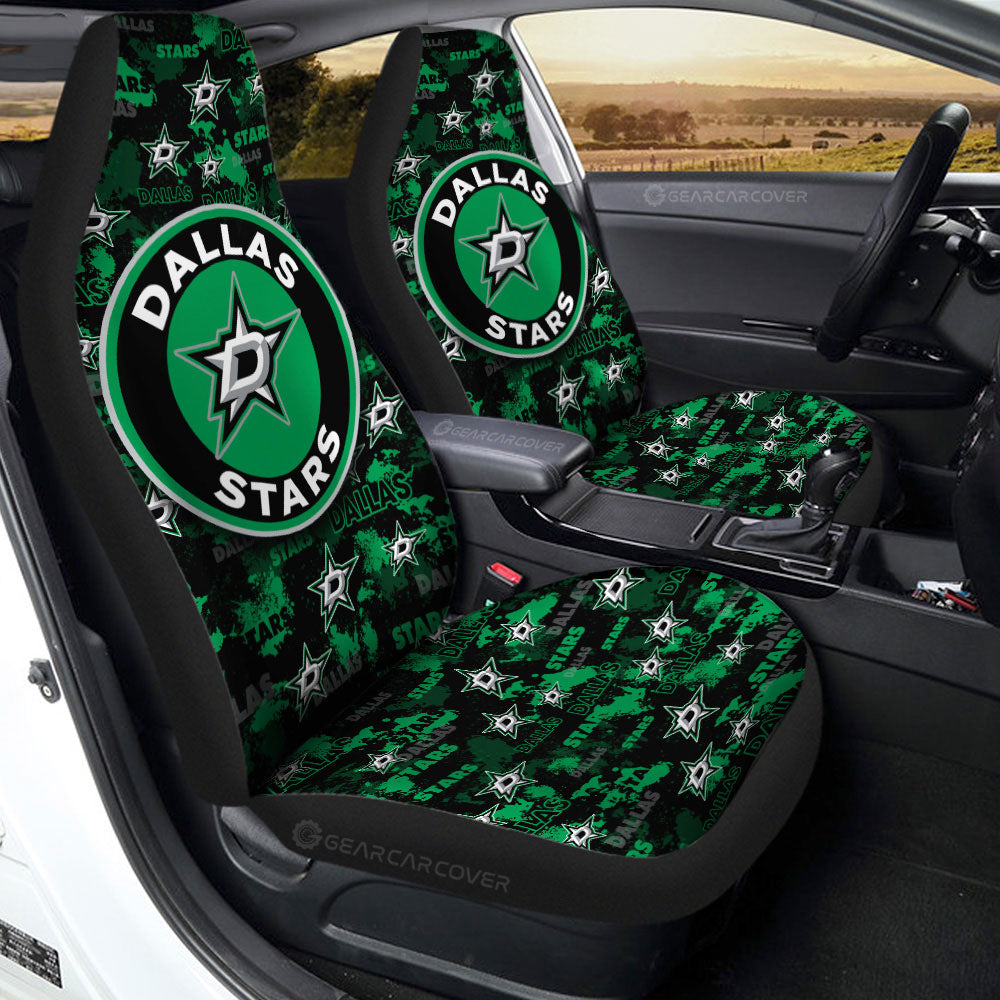 Dallas Stars Car Seat Covers Custom Car Accessories - Gearcarcover - 2