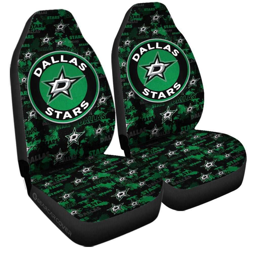 Dallas Stars Car Seat Covers Custom Car Accessories - Gearcarcover - 3