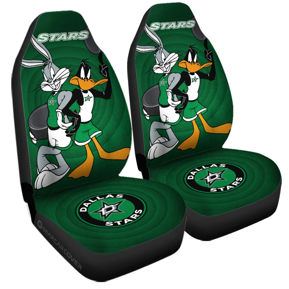 Dallas Stars Car Seat Covers Custom Car Accessories - Gearcarcover - 3