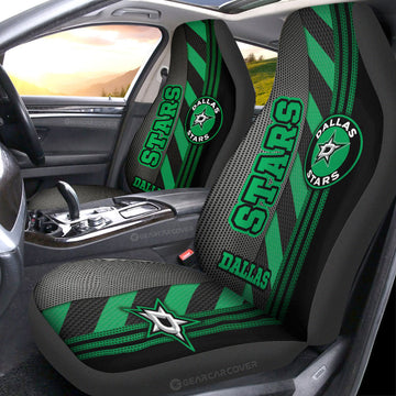 Dallas Stars Car Seat Covers Custom Car Accessories - Gearcarcover - 1