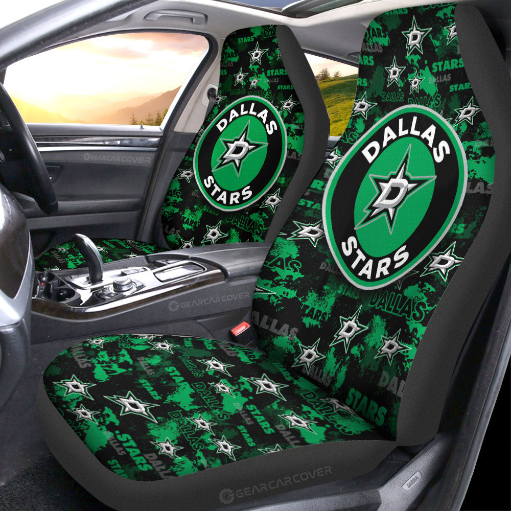 Dallas Stars Car Seat Covers Custom Car Accessories - Gearcarcover - 1