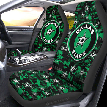 Dallas Stars Car Seat Covers Custom Car Accessories - Gearcarcover - 1