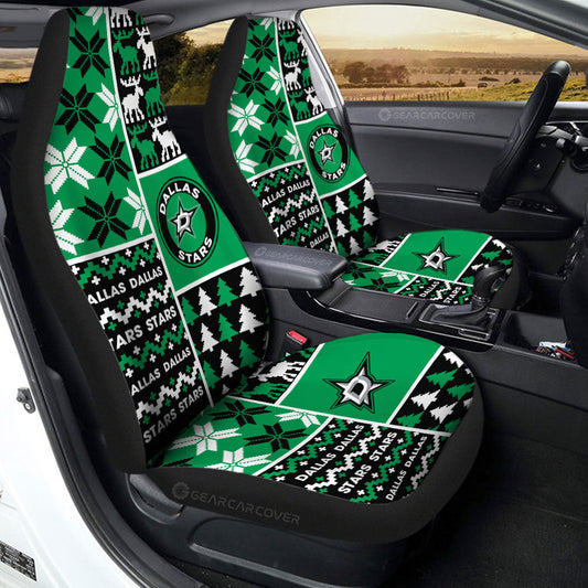 Dallas Stars Car Seat Covers Custom Ugly Style Car Accessories - Gearcarcover - 2